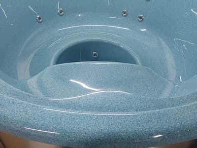 Hot Tub Ø 185–200 cm mit integriertem Ofen 10