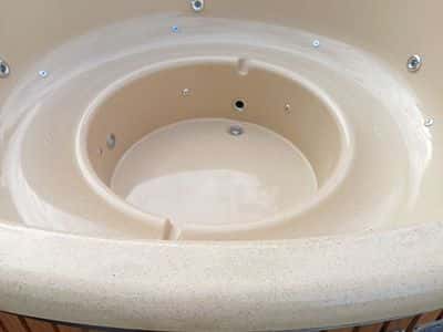 Hot Tub Ø 200–225 cm mit externem Ofen 9
