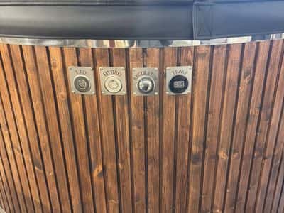 Hot Tub Ø 200–225 cm mit integriertem Ofen 2