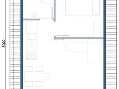 A-frame Grundriss