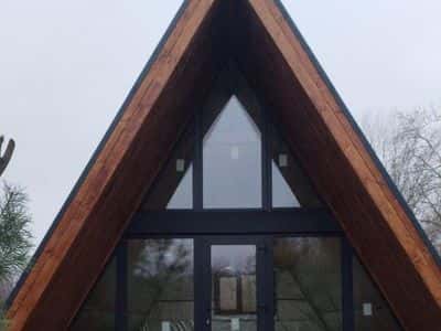A-frame Gebautes Referenzmodell